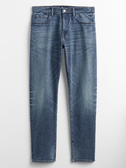Image number 3 showing, Straight Taper Jeans with GapFlex