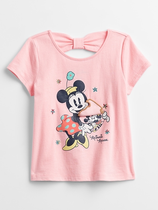 Image number 3 showing, babyGap &#124 Disney Minnie Mouse Bow T-Shirt