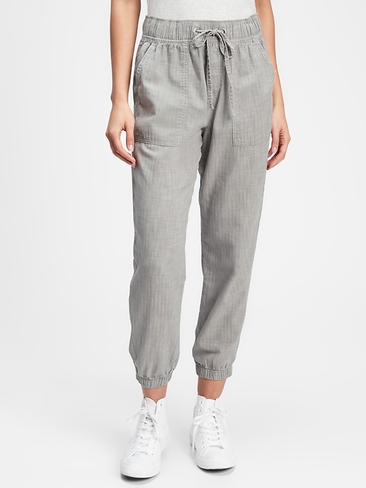 View large product image 1 of 1. Utility Joggers In Chambray