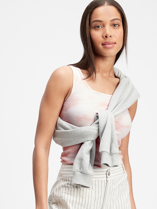 Image number 3 showing, Ribbed Tank Top