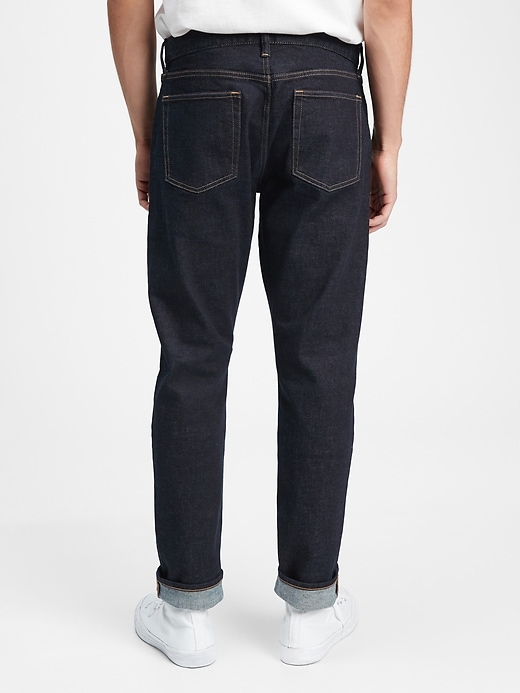 Image number 2 showing, Straight Taper Jeans with GapFlex