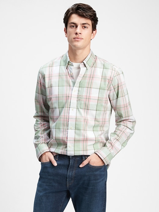 Image number 1 showing, Poplin Shirt in Standard Fit