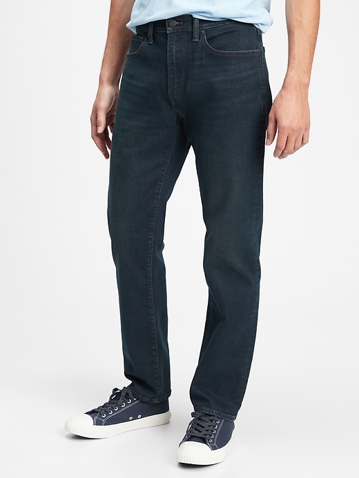 Image number 1 showing, All Temp Mid Rise Straight GapFlex Jeans
