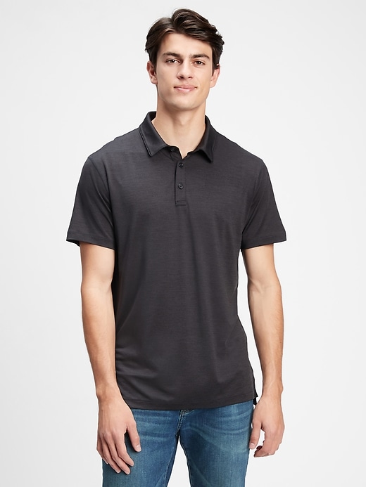 View large product image 1 of 1. GapFit Performance Polo