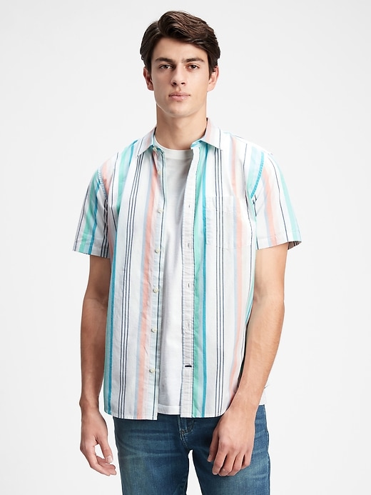 View large product image 1 of 1. Poplin Shirt in Slim Fit