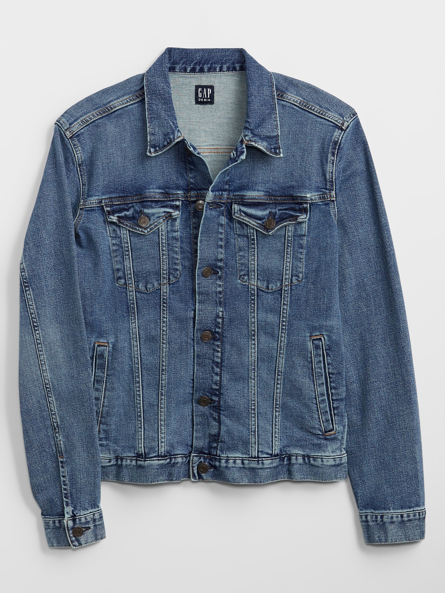 icon denim jacket with gapflex