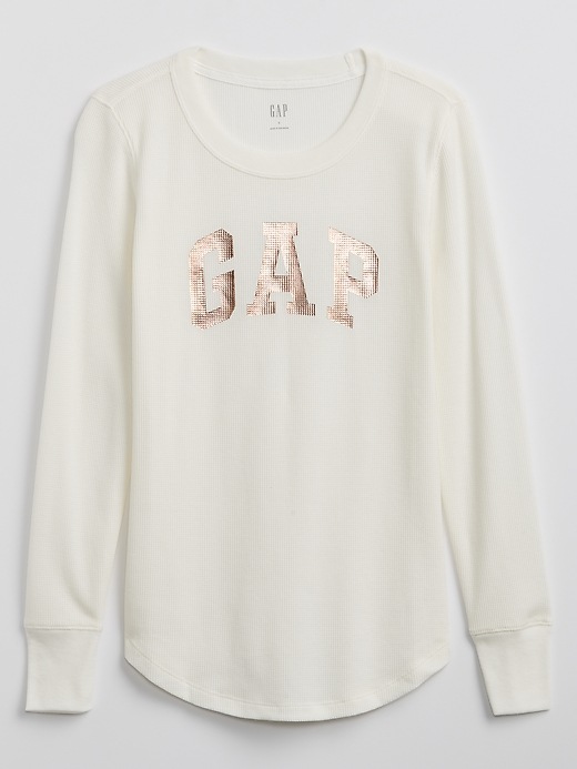Image number 4 showing, Gap Logo Waffle-Knit T-Shirt