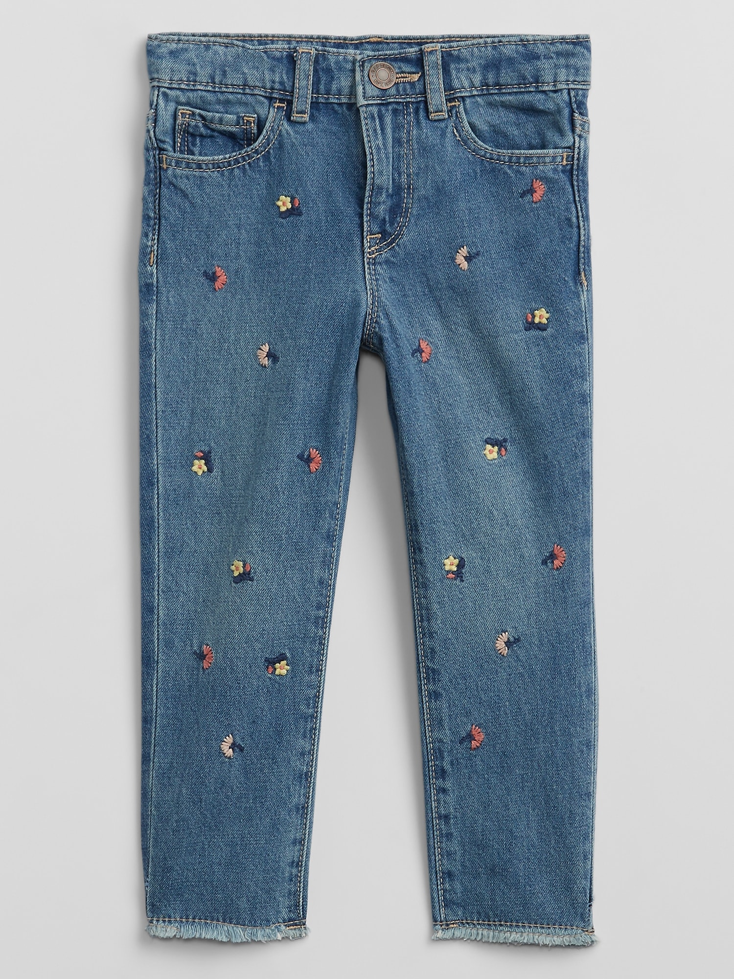 Gap embroidered jeans sale