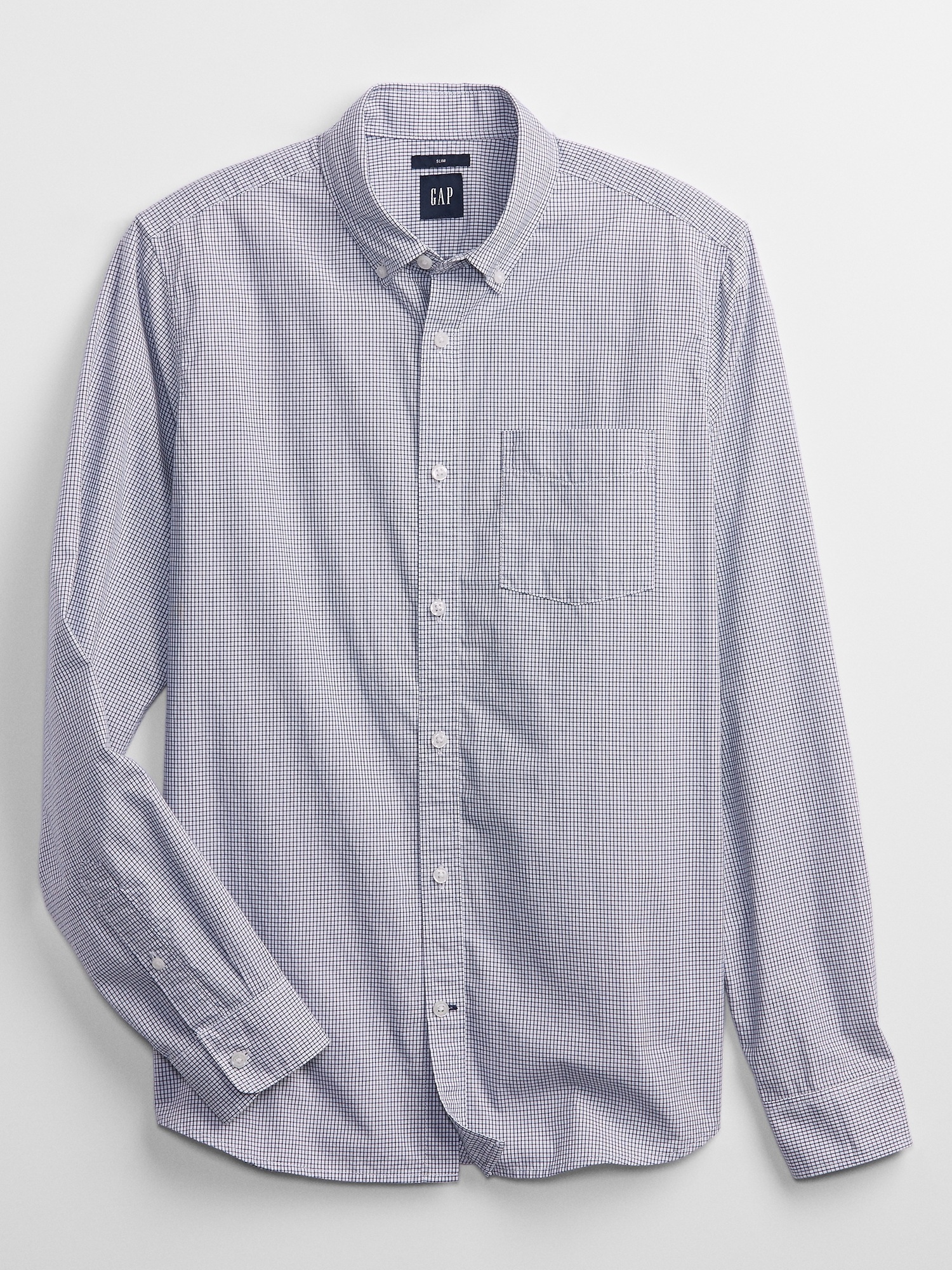 Poplin Shirt in Slim Fit | Gap Factory