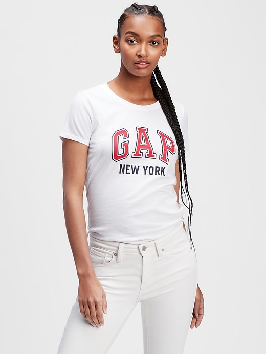 City Gap Logo T-Shirt In Jersey | Gap Factory