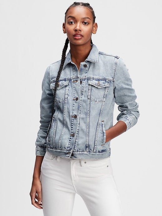 Icon Denim Jacket With Washwell | Gap Factory