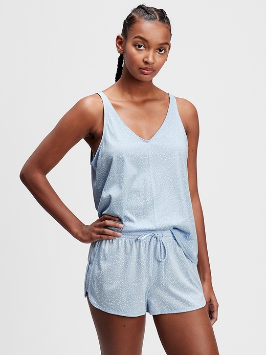 Image number 1 showing, Double V-Neck Tank Top