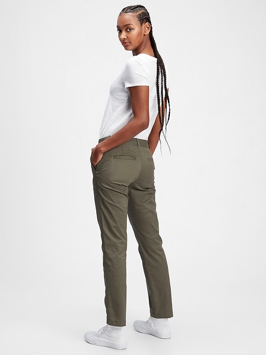 Image number 6 showing, Straight Khakis with Washwell