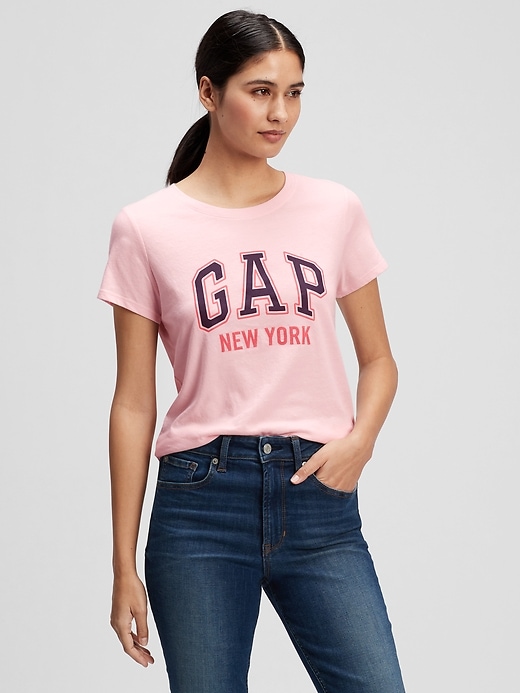 Image number 1 showing, City Gap Logo T-Shirt In Jersey