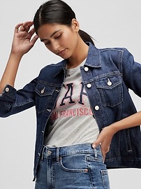 Icon Denim Jacket With Washwell | Gap 