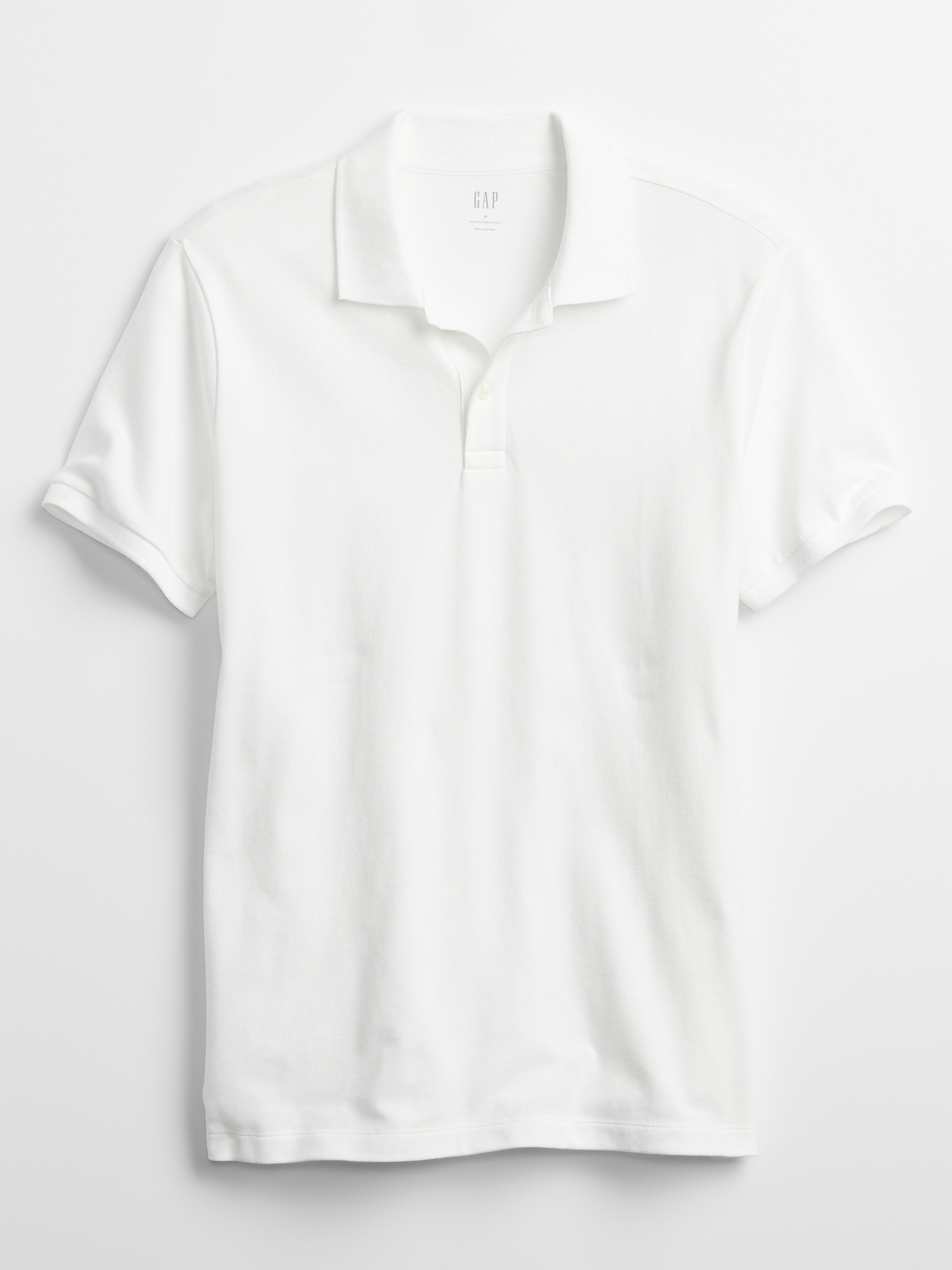 Stretch Pique Polo Shirt | Gap Factory