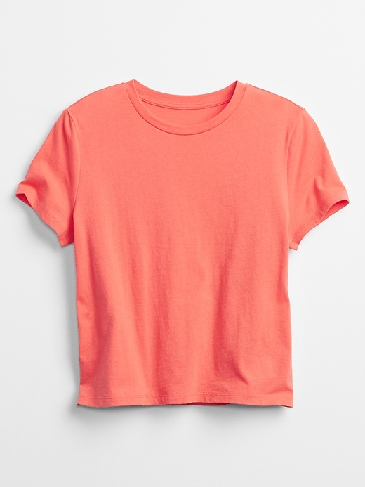 Image number 8 showing, 100% Organic Cotton Shrunken T-Shirt