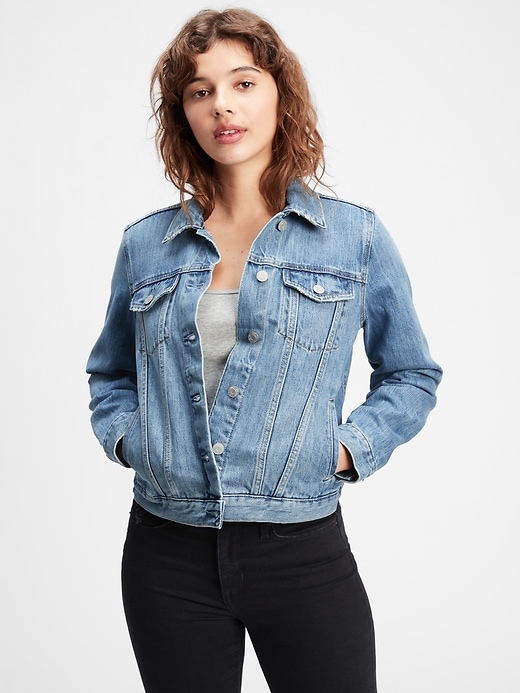 Icon Denim Jacket With Washwell Gap