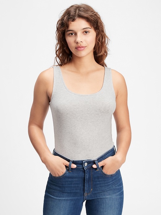 Image number 1 showing, Scoopneck Bodysuit