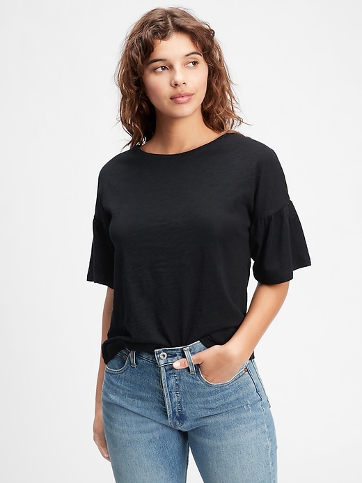 Image number 6 showing, Easy Bell Sleeve T-Shirt