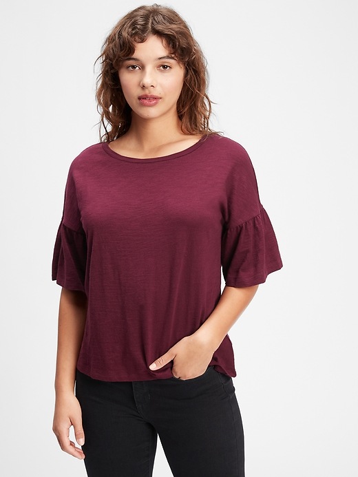 Image number 7 showing, Easy Bell Sleeve T-Shirt