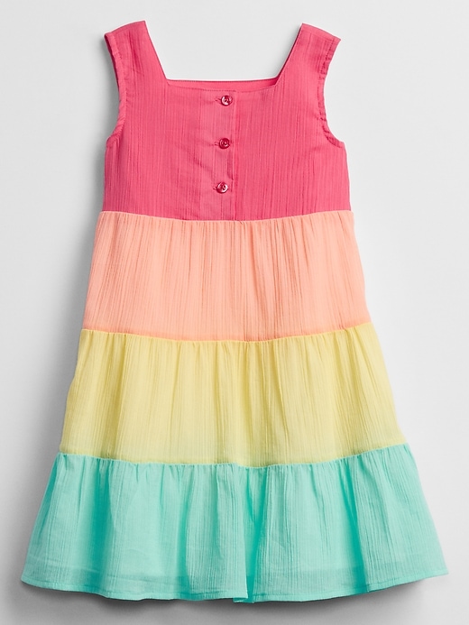 Image number 2 showing, Toddler Rainbow Dress