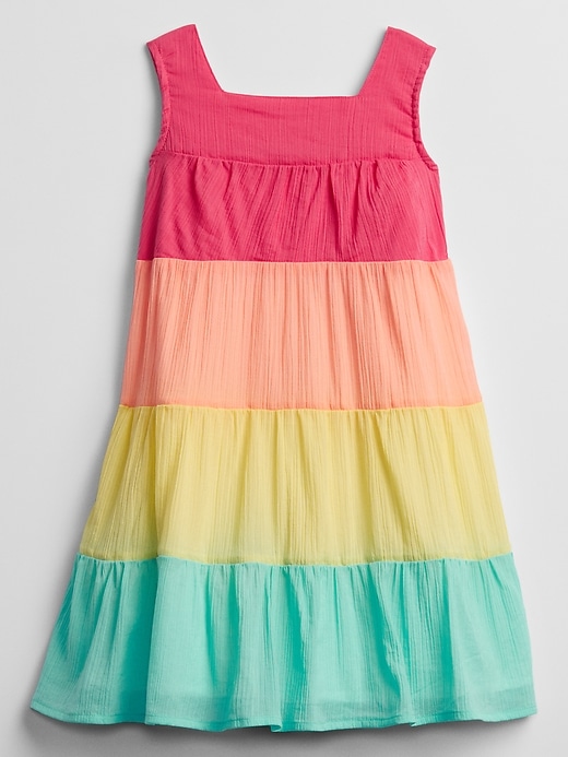 Image number 1 showing, Toddler Rainbow Dress