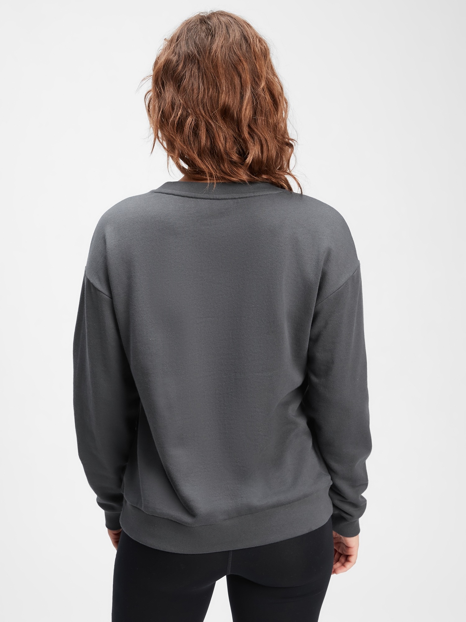 Maison Margiela Men's Wide Neck Sweatshirt - Washed Black