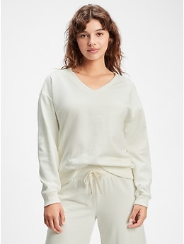 V-Neck Sweatshirt | Gap Factory
