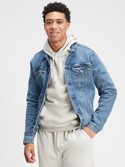 Image number 1 showing, GapFlex Icon Denim Jacket