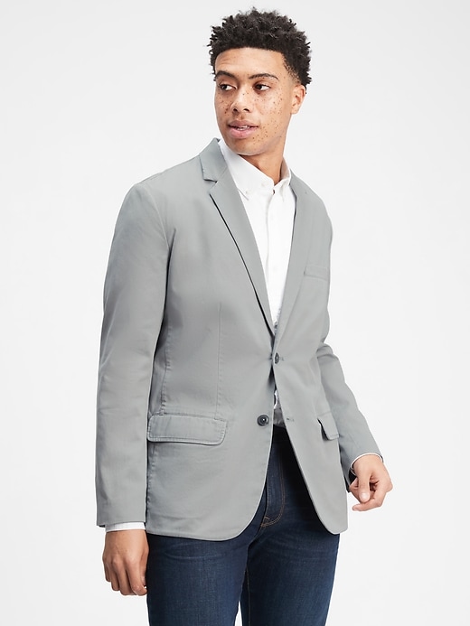 View large product image 1 of 1. Twill Blazer