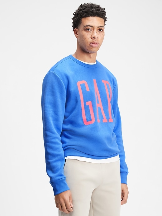 Image number 7 showing, Gap Logo Pullover Sweatshirt