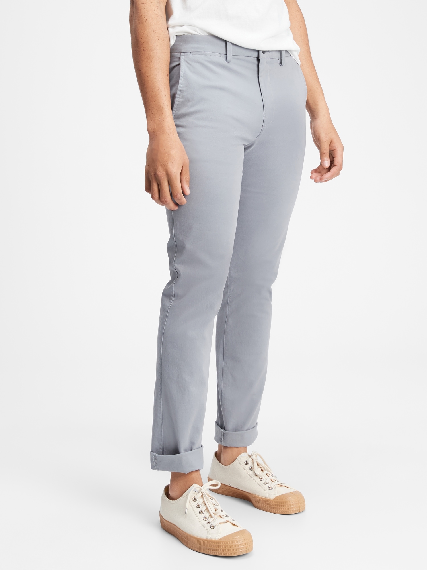 wearlight slim khakis with gapflex