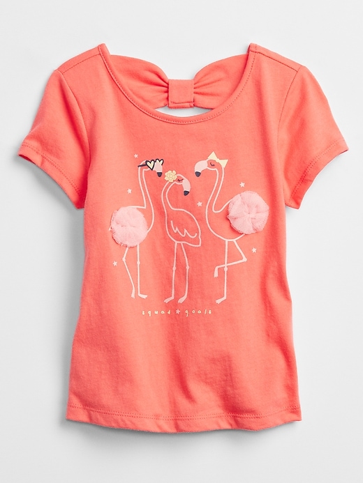 Image number 7 showing, Toddler Bow Graphic T-Shirt