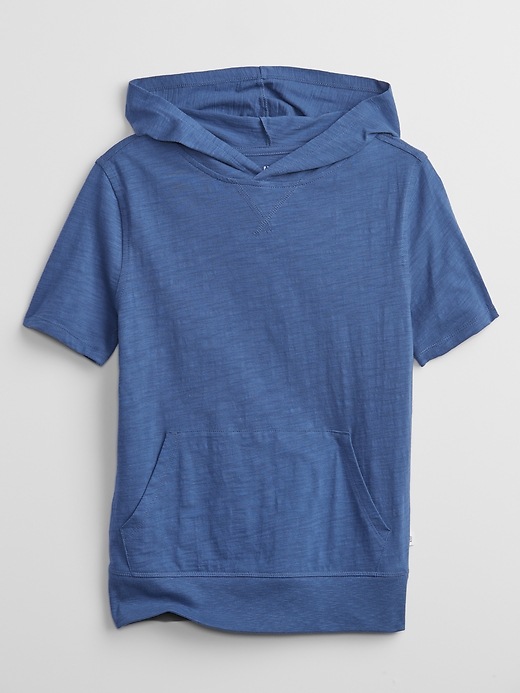 View large product image 1 of 1. Kids Hooded T-Shirt