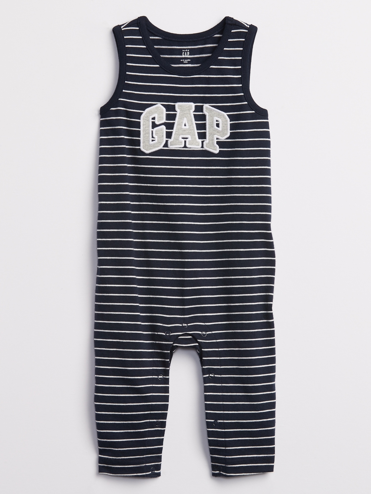 Baby Gap Logo Stripe One-Piece | Gap Factory