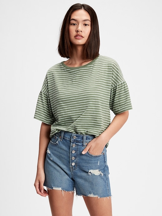 Image number 1 showing, Easy Bell Sleeve T-Shirt