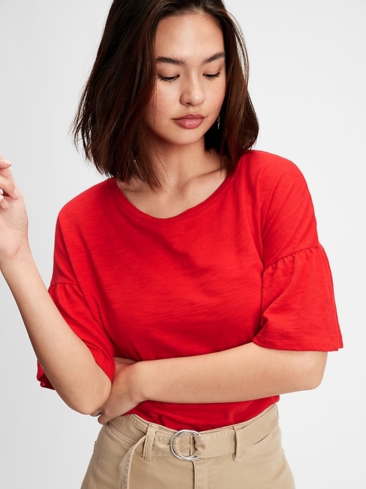 Image number 3 showing, Easy Bell Sleeve T-Shirt
