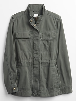 ジャケット・アウター ORGANICWOOLSURVIVALCLOTH UTILITY JACKET cn29320698.jpg