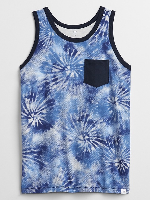 View large product image 1 of 1. Kids Tie-Dye Tank Top