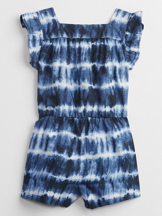 Image number 2 showing, Toddler Tie-Dye Ruffle Romper
