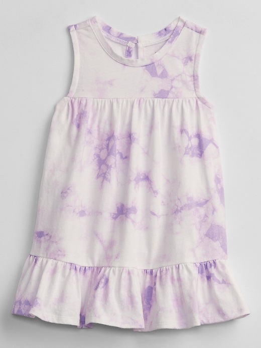 View large product image 1 of 2. Baby Sleeveless Tie-Dye Dress