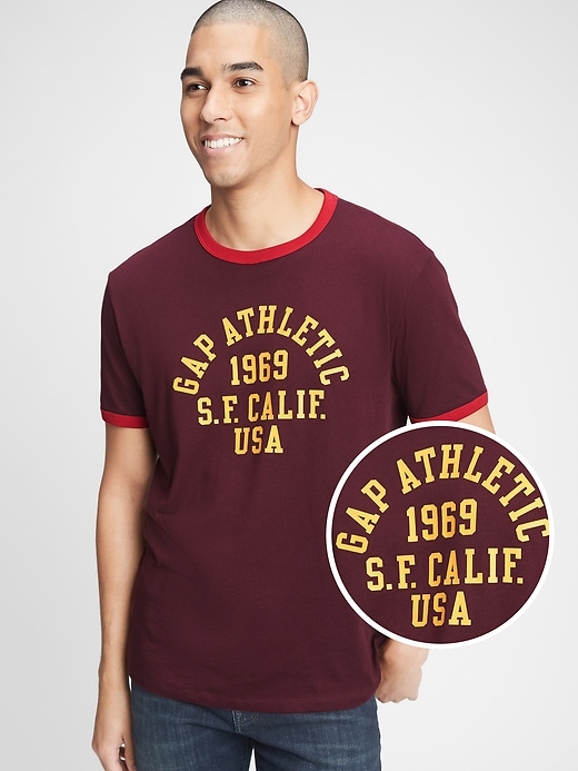 View large product image 1 of 1. Gap Logo Athletic T-Shirt
