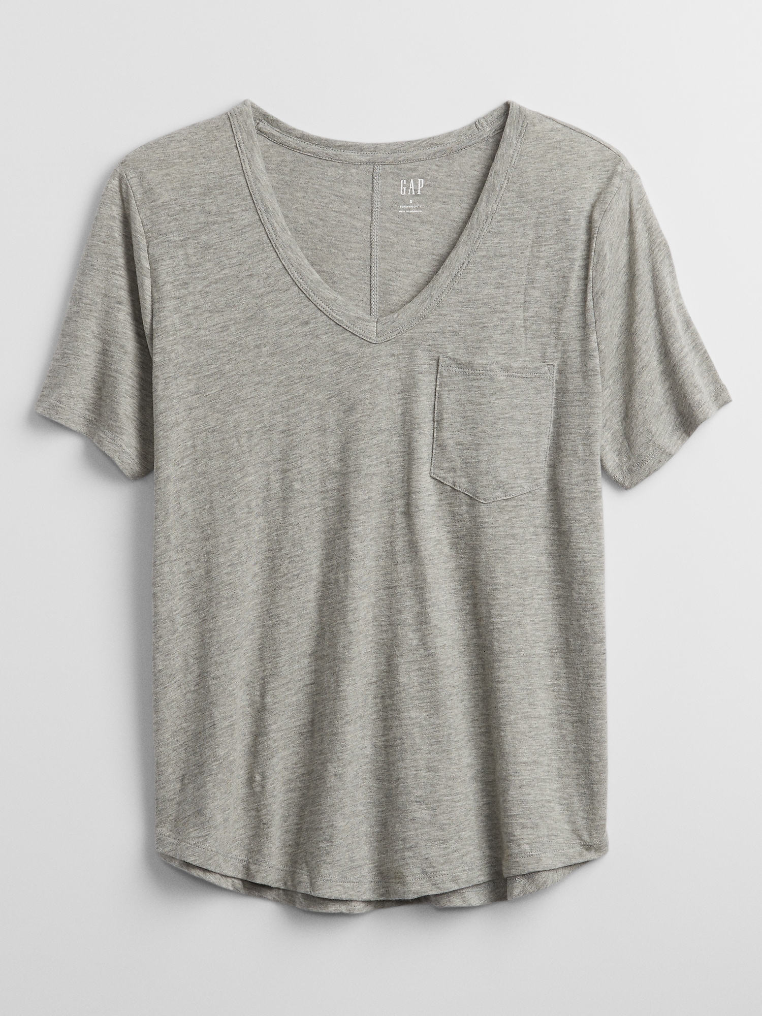 vee neck tee