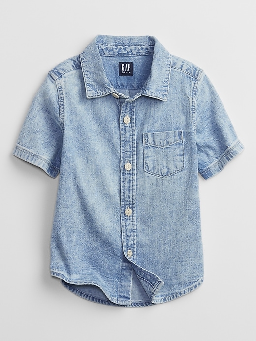 View large product image 1 of 1. Toddler Denim Top