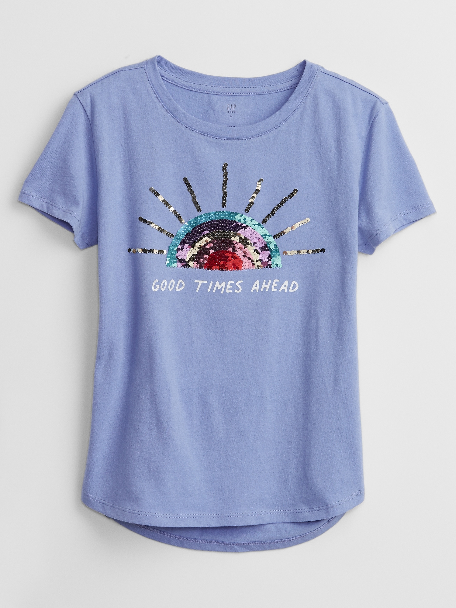 Kids Flippy Sequin Graphic T-Shirt | Gap Factory