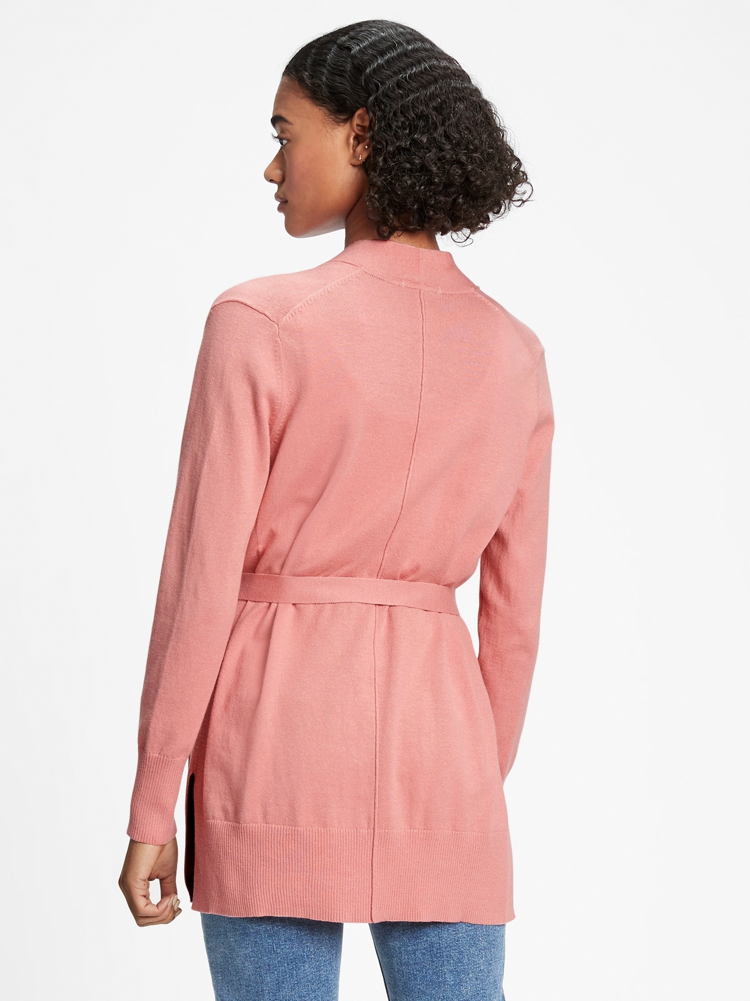 Lightweight Belted Cardigan Gap Factory