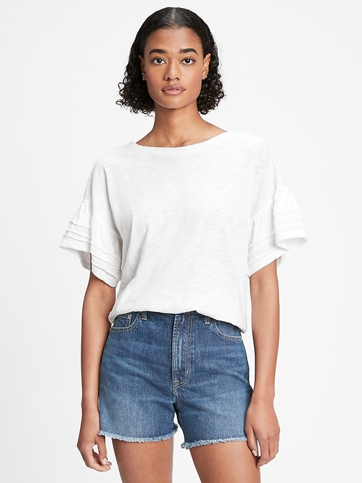 View large product image 1 of 1. Easy Bell Sleeve T-Shirt
