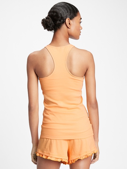 Image number 2 showing, Ribbed Support PJ Tank Top