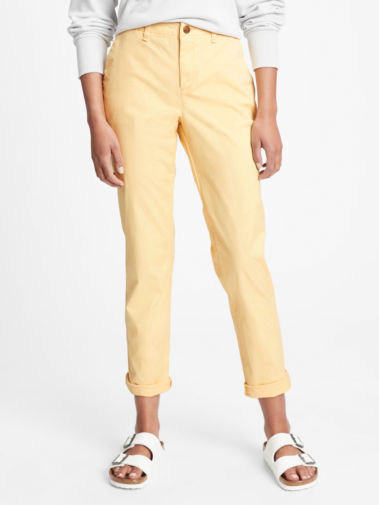 gap factory girlfriend chinos
